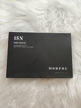 Morphe 15N NIGHT MASTER Eyeshadow Palette Limited Edition 15 Shades  - £15.85 GBP