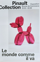 Jeff Koons - Originale Exhibition Poster - Balloon Dog - Pinault Parigi - 2024 - £137.22 GBP