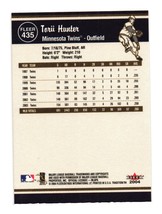 2004 Fleer Tradition #435 Torii Hunter Minnesota Twins - £2.35 GBP