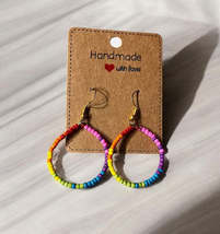 Tropical Hoops Earrings - €5,12 EUR