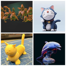 Pack of 4 Differents Models STL Model 3d File For 3d Printer Ready To Print - $4.90