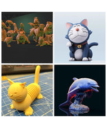 Pack of 4 Differents Models STL Model 3d File For 3d Printer Ready To Print - $4.90