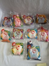 1996 McDonalds 1st Ty Beanie Babies Complete Set 1-10 Happy Meal Toys Free Ship - £30.89 GBP