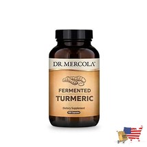 Dr. Mercola Organic Fermented Turmeric Dietary Supplement, 90 Servings (180 Tabl - $98.97