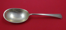 Debutante by Richard Dimes Sterling Silver Berry Spoon 8 3/4" Serving Heirloom - £131.61 GBP