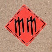 Marilyn Manson - Vinyl Sticker2&quot; Square Logo Waterproof Durable Sunproof - £3.11 GBP