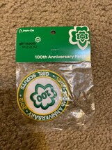 Official Iron On NEW PATCH 100th Girl Scout Anniversary 1912-2012 - £3.54 GBP