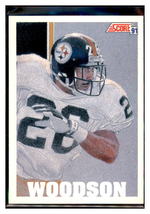 1991 Score Rod Woodson    Pittsburgh Steelers #646 Football
  card   VSMP1BOWV1 - £5.87 GBP