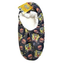 Nickelodeon SpongeBob Squarepants Fuzzy Babba Slipper Socks Shoe Size 10... - $18.11