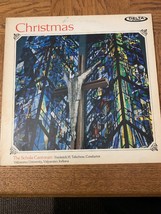 Christmas The Schola Cantorum Valparaiso University Album-VERY RARE-SHIP... - £180.03 GBP