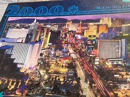 Buffalo Games 2000 Piece Jigsaw Puzzle Las Vegas Baby Casinos Collector ... - $29.23