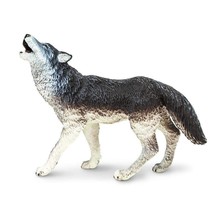 Safari Ltd Gray Wolf 273829 Wild Safari North American collection - $5.23