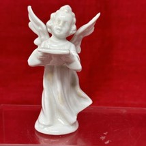 Kunstporzellan Germany Porcelain 3.5&quot; Angel Figurines VTG Singing Chorus - £15.46 GBP