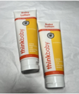 (2) Thinkbaby Baby Lotion Unscented Daily Skin Hydration Made in USA 8 o... - $187.36 MXN