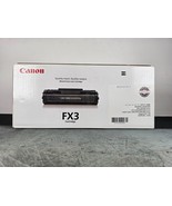 NEW SEALED GENUINE Canon FX3 Black Toner Cartridge FX-3 1557A002BA - $40.59 CAD