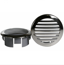 RV Marine Boat 3.5&quot; 89mm 4.5&quot; 114mm 316 Stainless Steel Curved Clad Airflow Vent - $43.20