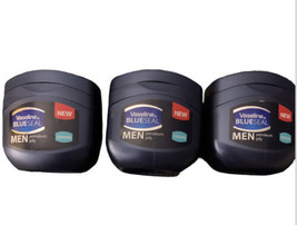 3 Vaseline Blueseal Men Blue Seal Men Cooling Petroleum Jelly 100ML / 3.4oz - $29.70