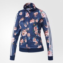 New Adidas NEO Originals 2017 Femmes All Over Print Floral hoodie Jacket BK6814 - £103.88 GBP