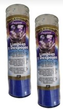 2X LIMPIAS Y DESPOJOS VELADORAS / SPIRITUAL CLEANSE CANDLES - 2 -ENVIO P... - £18.14 GBP