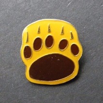 Bear Claw Paw Print Lapel Hat Pin Badge 1 Inch - £4.30 GBP