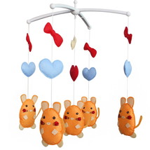 Cute &amp; Colorful Newborn Baby Bed Bell, Creative Baby Gift [Little Mouse](D0101HA - £64.58 GBP