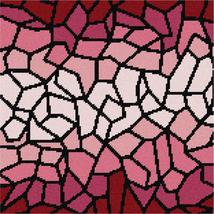 Pepita Needlepoint kit: Mauve Collection Ombre Stained Glass, 12&quot; x 12&quot; - £105.85 GBP+