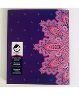 Studio C Carolina Pad Tri-fold 3 Pocket Folder Taj Mahal Purple - £11.22 GBP