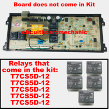 Repair Kit 316248005 316207605 316246902 Frigidaire Kenmore Oven Control Board - £28.77 GBP