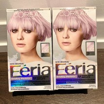 2pk L’Oreal hair color feria P12 Smokey Pastels highlights reflects light pink - £36.00 GBP