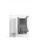 Baboni Pet Door for Wall with Lock and  Magnetic Flap System Metal Frame... - $1,107.03 MXN