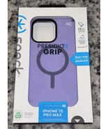 Speck Presidio2 Grip MagSafe Case For Apple iPhone 15 Pro Max Light Purple - $12.86