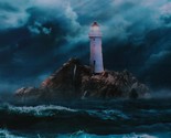 36&quot; X 44&quot; Panel Lighthouses Stormy Weather Ocean Landscape Fabric Panel ... - $10.95