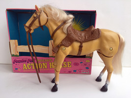 Vintage Empire Carolina Enterprises 1982 Powder Puff Poseable Action Horse, Box - £64.84 GBP