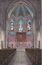 Church Of The Nativity Of The B.V.M. Biloxi Mississippi MS Interior Postcard E05 - £7.16 GBP