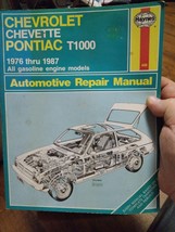 24024 Haynes Automotive Repair Manual Chevrolet Chevette Pontiac 1976 Th... - $14.84
