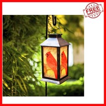 Solar Powered Red Bird Lantern - Waterproof LED Tabletop &amp; Hanging Light - $33.65