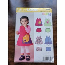 2012 Simplicity New Look 6168 Pattern - Child&#39;s Dress - Size A NB-L - £7.73 GBP