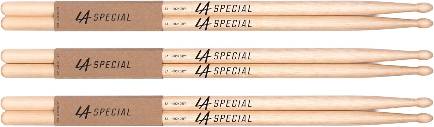 Promark La Specials Drum Sticks - 5A Drumsticks - Drum Sticks Set For, 3... - $33.99