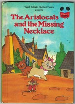 1983 Walt Disney&#39;s Aristocats and the Missing Necklace HC 1st American Ed Book - £10.93 GBP