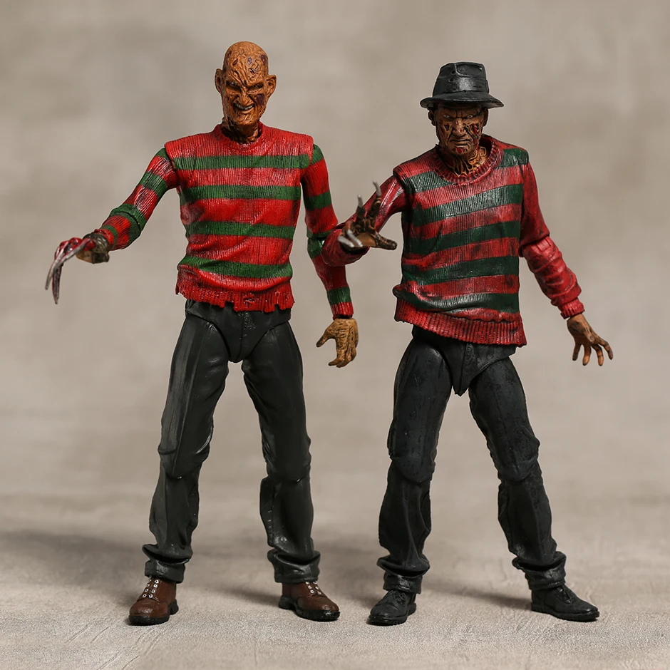 NECA Freddy Krueger Collection Action Figure Movie Model Toy - £19.98 GBP+