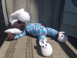Pattern ONLY-Crochet Sleepy Teddy Bear - £3.15 GBP
