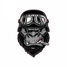 13cm x 8.7cm for Gorilla Biker  Car Stickers Helmet Motorcycle screen Vinyl JDM  - £60.90 GBP