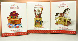 Hallmark Santa Certified: Noah&#39;s Ark Rocking Horse Jack In the Box - 3 in Series - £20.07 GBP