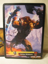 2007 World of Warcraft TCG Dark Portal Oversized card #12/18: Bulkas Wildhorn - £3.93 GBP
