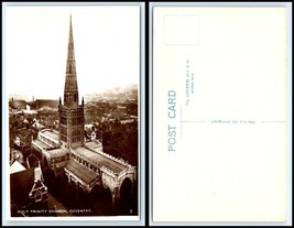 RPPC PHOTO Postcard - UK, Coventry, Holy Trinity Church D26 - £3.09 GBP