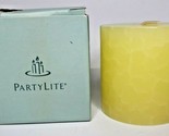 PartyLite 3 x 3 Pillar Candle Iced Snowberries New in Box P5D/C73123 - £10.38 GBP