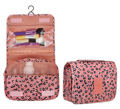 Large-capacity Multi-function Portable Travel Cosmetic Bag (Khaki leopard) - £11.66 GBP