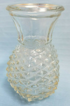 FTD Floral Vase Crystal Clear Art Glass Tall 5.5&quot; Tall - $431.54 MXN