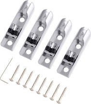 Heavy Duty Zinc Saddles For 4 String Bass Guitar, Holmer Bass Guitar Bridge - $34.98