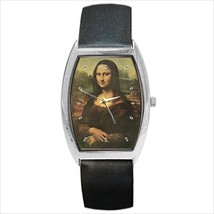 Mona Lisa Watch  Leonardo Da Vinci Art Unisex Analog Wristwatch - $28.49
